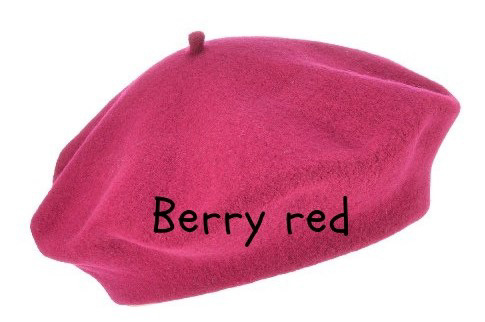 Alpehue i Berry red (fuxia)